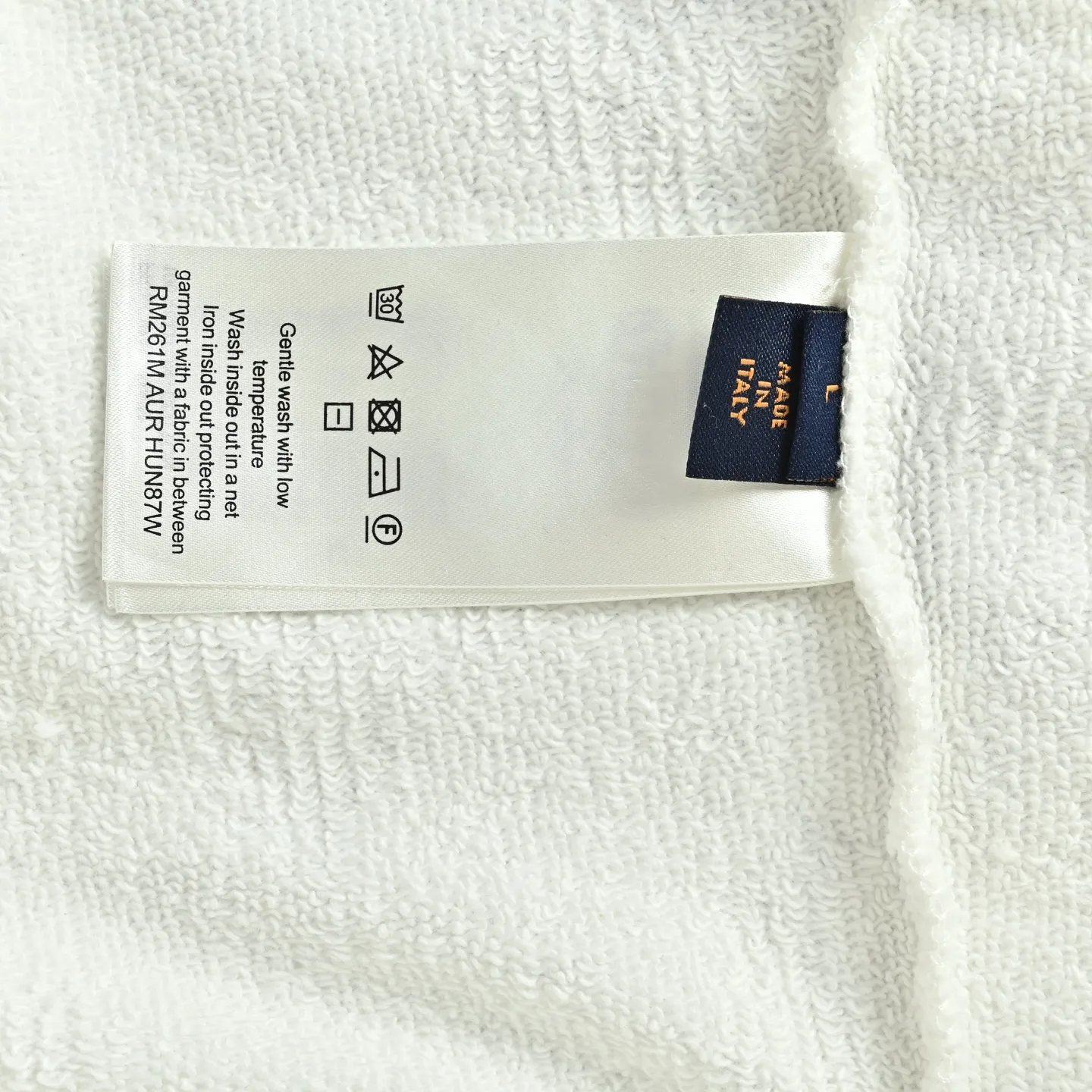 Louis Vuitton/Louis Vuitton Monogram presbyopic dark pattern jacquard sweatshirt